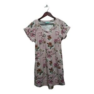 NWT Beautiful pink floral dress by P.S. Kate Size Small